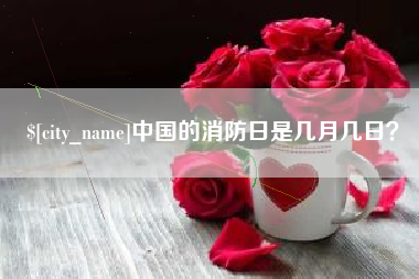 九江中国的消防日是几月几日？