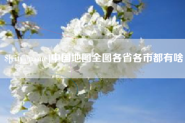 九江中国地图全图各省各市都有啥