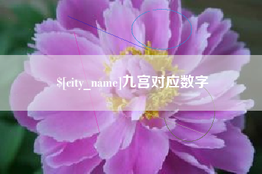 九江九宫对应数字