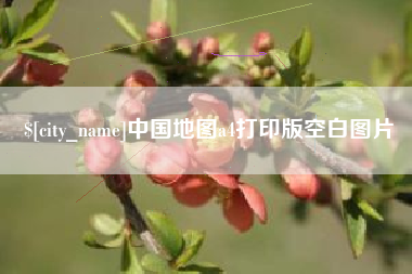 九江中国地图a4打印版空白图片