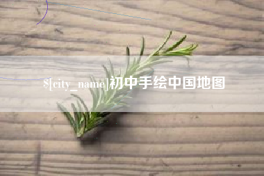 九江初中手绘中国地图
