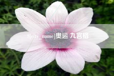 九江奥运 九宫格