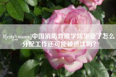 九江中国消防救援学院毕业了怎么分配工作还可能被逃汰吗？
