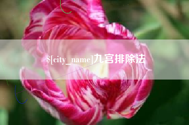 九江九宫排除法