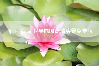 九江卫星地图高清实景免费版