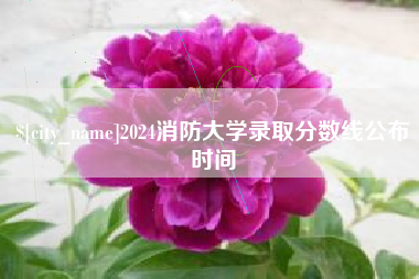 九江2024消防大学录取分数线公布时间