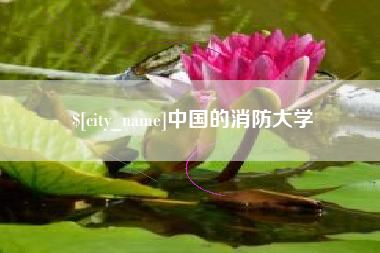 九江中国的消防大学