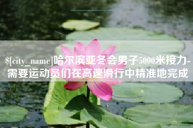 九江哈尔滨亚冬会男子5000米接力-需要运动员们在高速滑行中精准地完成