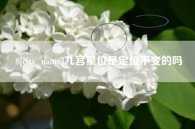 九江九宫星位是定位不变的吗