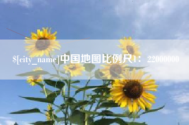 九江中国地图比例尺1：22000000