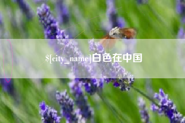 九江白色在中国