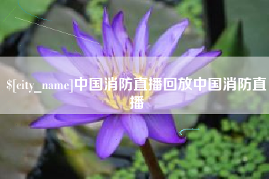 九江中国消防直播回放中国消防直播